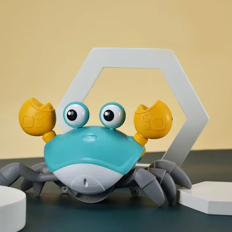 Interactive Kids Crawling Crab & Octopus Toy – Musical, Moving, Obstacle-Avoiding Fun for Toddlers!