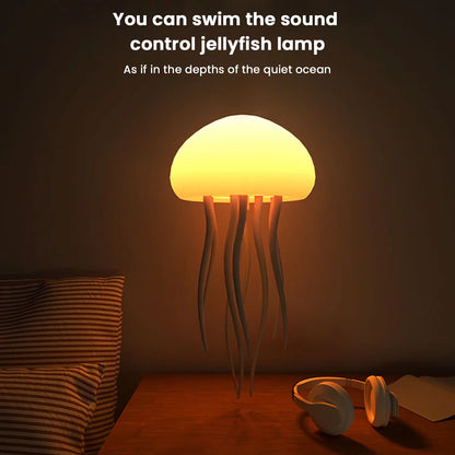 Mesmerizing Jellyfish Atmosphere Light – Soothing Warm & Colorful Glow with Rotating Tentacles!